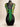 Tria Green Micro-Floral Top — original photo, white background