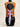 Tarlan Orange Bold-Floral Top - original photo, warm-white background