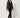 0133895810 model open - black sheer cropped jacket