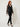 0133895810 model open - black sheer cropped jacket