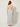White Polka-Dot Halter Pleated Maxi Dress – open back view