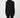 BLACK ZIPPER VEST – back view