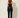 Pleated Waist Toplex Black – back view