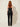 Pleated Waist Toplex Black – back view