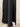 Shams black pleated wide-leg pants - hem detail, worn by Ziba