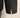 Black jacquard coat - bell sleeve cuff slit detail