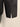 Black jacquard coat - bell sleeve cuff slit detail