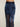 Sharab Navy palazzo pants — waistband and sash detail