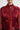 Kaj Burgundy cropped jacket on Ziba — collar and gold zip detail