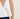 White Mowj 7 Top - crinkle wave fabric detail