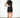 0134185810 Pelin Black Dress — three-quarter