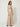 2350231 Spaghetti Pleated Jumpsuit Tortilla Brown — three-quarter view on model