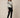 SR419 GEO SL EDGE BLOUSE - three-quarter front view on model