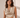 Tosha Beige Cowl-Neck Top