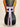 Tria Orange Bold-Floral Top - original photo, warm-white background