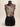 Tria Fuchsia Micro-Floral Top — original photo, white background