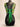 Tria Green Micro-Floral Top — original photo, white background