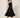 Paria Black Dress - walking on model