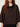 202196 Squared Pleated Blouse Brown — geometric squared pleating and cowl collar detail