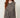 SR401 BROWN VEST V - detail view of the front patch pockets, strap tabs and wavy stripe fabric