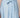 255574 Blue Silk Casual Pants — front waistband, tie belt and diagonal pleat detail