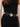 01333364 CHAIN CIRCLE BELT SILVER - detail view of the ribbed sunburst discs and open rings at the waist