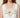 White Pearl-Bow Dress - neckline detail