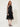 Raglan Sleeve dress with Beading – three-quarter view