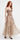 Cherry Blossom Long Tulle Skirt – three-quarter view, styled with matching bustier top