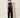 Navy Strapless Corset-Back Peplum Top – three-quarter view