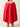 Red Dress with Detachable Wide Sleeves