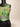 Tria Green Micro-Floral Top — original photo, white background
