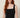 Paria Black Dress - bodice detail