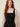 Paria Black Dress - bodice detail