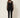 0133895810 model back - black sheer cropped jacket