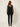 0133895810 model back - black sheer cropped jacket