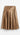 Copper Satin High-Low Skirt waistband
