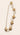 01333365 CHAIN CIRCLE BELT GOLD - real product photo, full belt with extender chain and clasp