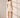 V Archal Dress - Cream