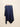 Navy wrap pleated skirt - real product photo side