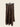 Brown wide-leg culotte pants - back on hanger, elasticated back waist