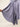 SR394 LILAC ABSHAR PANTS - real product photo, detail of the waterfall drape panel