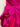 235431 Butterfly Low Cut Dress Hot pink - real product photo, detail of the pleated fan at the front waist