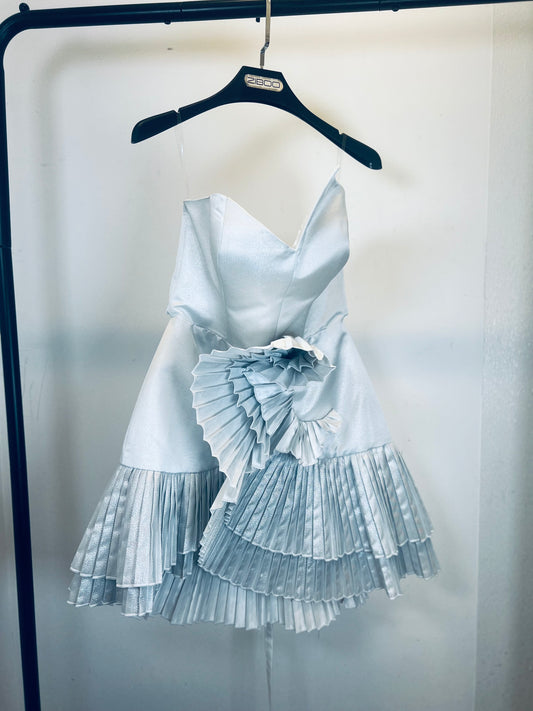 RM Pichak Silver Dress