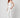 Guipure Illusion top White – three-quarter