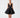 Cup Cake Dress Black