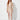Nova Sequin Dress Cream – full length