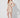 Nova Sequin Dress Cream – three-quarter