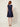 336672 Navy Short Waist-Pleated Dress — 336672-model-2.jpeg