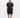 Coco Pleated Dress Black